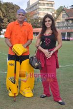 Nisha Jamwal at celebrity hockey match in bombay Gymkhana, Mumbai on 19th May 2011 (19).JPG